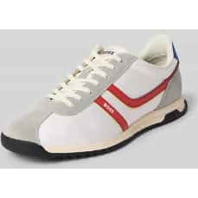 sneakers met labelprint model 'ZAYN_TENN_BNYMI'