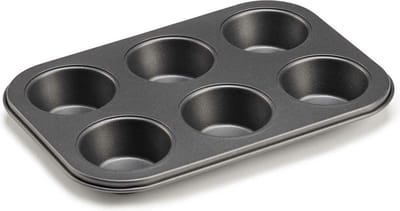 Kinvara Muffin bakvorm / bakblik - Muffins en cupcakes bakken - 26 x 18 cm - voor 6x stuks