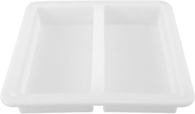 Beton Baksteen Stevige Vorm - Cementmal Tuin Looppad - Tuin Bestrating Aanleggen - Herbruikbaar Plastic Ontwerp - 30.20X28.00X5.00CM - Wit