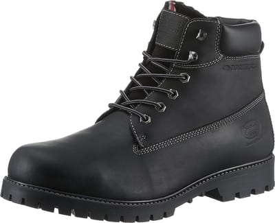 Dockers by Gerli leren herenlaarzen 53AX103 400100 swart
