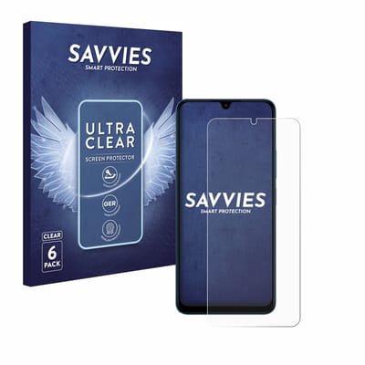 Savvies - Screenprotector voor Xiaomi Redmi 13C 5G - Folie Beschermfolie transparant 6 Stuks
