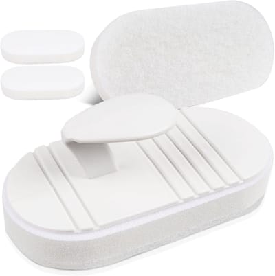 Flexibele Scrub Pad Voor Spa, Zwembad En Jacuzzi – Ergonomisch, Non-Scratch En Vervangbare Pads - 2-pack