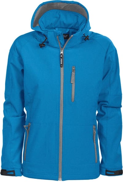 D.A.D SOFTSHELL TULSA LADY 150863 - Blauw - S