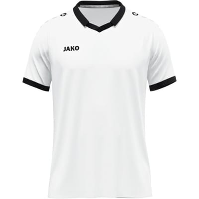 Jako Glory Shirt Korte Mouw Heren - Wit / Zwart | Maat: S