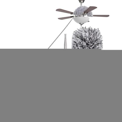 Microvezel Plumeau - Stofwisser Telescoop - Hoge Plekken Reinigen - Buigbare Kop - 80-280 cm - Grijs