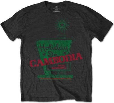 Dead Kennedys - Holiday In Cambodia Heren T-shirt - S - Grijs