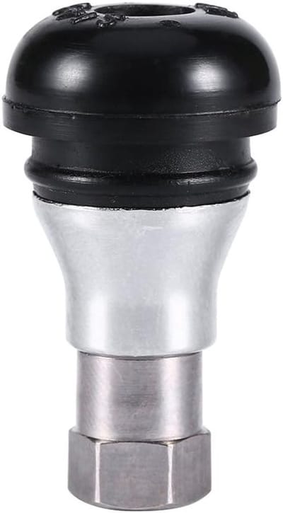 Tubeless Ventiel voor Auto's en Motorfietsen - TR412 AC Messing Chroom Bandventiel 1 stuk