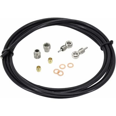 Universele schijfremslang (complete set met bevestigingen) voor hydraulische slang P2R Shimano