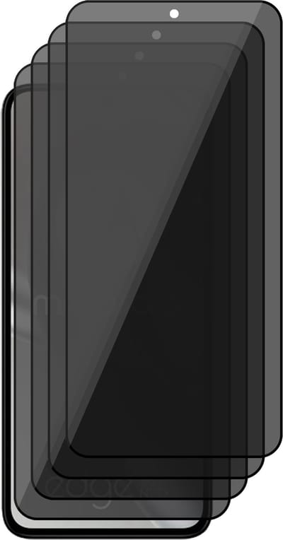 Privacy Screenprotector geschikt voor Motorola Edge 30 Neo - 4x Volledig Dekkend Glas Screen Protector
