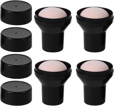 Set van 4 Make-up Poefjes en Sponsjes voor Poeder en Cosmetische Borstels - Ideaal voor een Vlekkeloze Make-up Afwerking en Professionele Resultaten