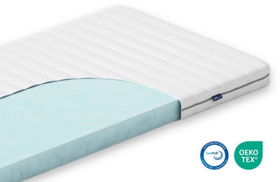 Akkon® Hybrid Topper 120x200 - 8 cm dik | Koudschuim Topdekmatras - 120 x 200 cm - Topmatras - 30 nachten proefslapen