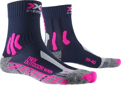 X-socks Wandelsokken Trek Outdoor Microvezel Roze Maat 39/40