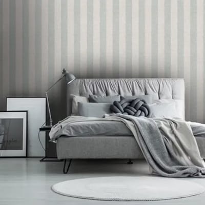 Decoprint Antibes Behang linnenlook met strepen - AN28215   5415058089948   Behang