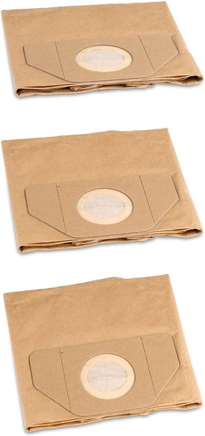 Powerplus POWX323A Stofopvangzak - 3pcs - Voor stofzuiger - POWX323/ POWX325