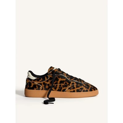 The Hoff Brand Alley Leopard Sneakers - Ponyhair - Dames - Bruin - Maat 40