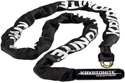 Ketting Sluiting - Fiets Beveiliging - Fiets Beschermen - Boorbestendig Metaal - 7 mm x 170 cm - Zwart