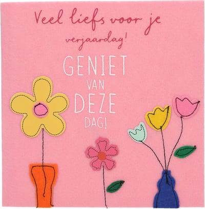 Depesche - Paper love wenskaarten - mot. 21 - Veel liefs voor je verjaardag