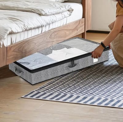Onderbedbox - Onder bed organiser - opbergdoos - opbergbox - opbergmand - organiser onder bed - 85x43x4.4cm