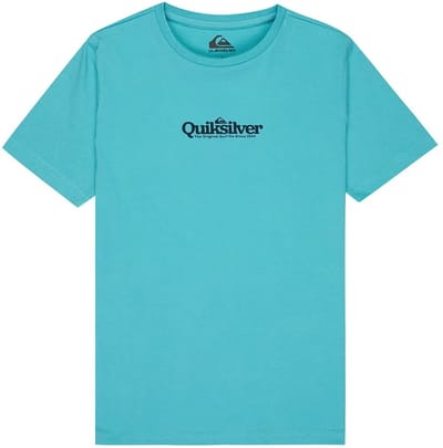 Quiksilver Fineline T-shirt Met Korte Mouwen Blauw 10 Years Jongen