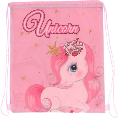 Unicorn Princess Gymtas - Zwemtas - 40 cm - Roze - Voor Kinderen