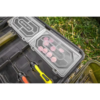 Korum Tackle Blox Fully Loaded Tacklebox (Inclusief 8 Items!) - Tackle Box