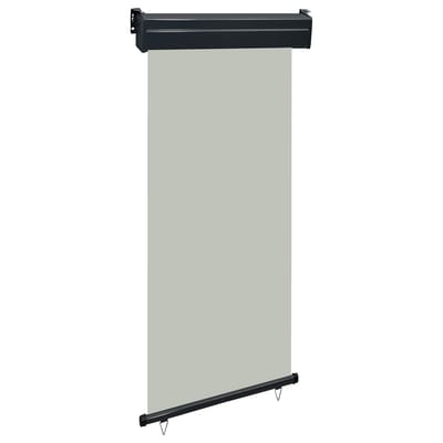 vidaXL - Balkonscherm - 105x250 - cm - grijs
