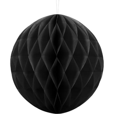 Honeycomb Bal Zwart 30cm