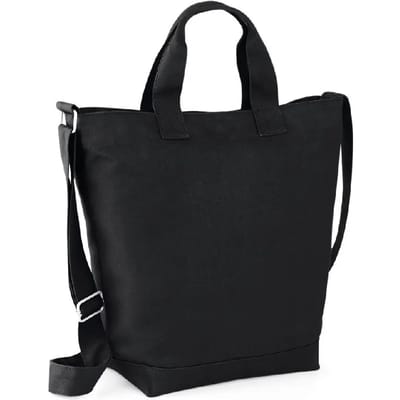 Bagbase Canvas Day Bag Zwart 15 liter