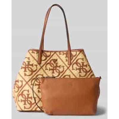 GUESS shopper Kirsten 2 in 1 Tote Natural / Caramel bruine