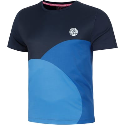 BIDI BADU Bubble T-shirt Heren-Donkerblauw,Blauw