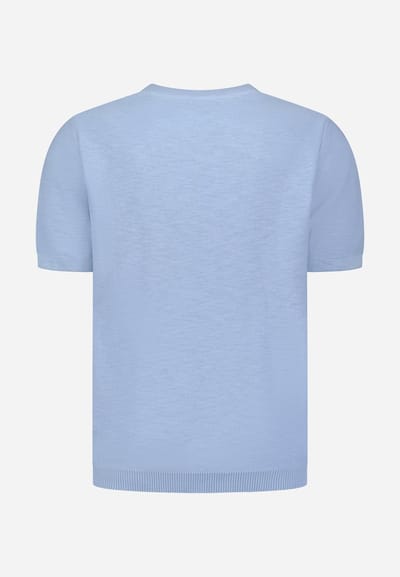 No Excess Pullover short sleeve crew neck slu blue