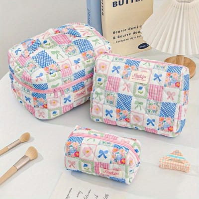 Trousse de toilette Trousse de soin Sac de rangement multifonctionnel Le cadeau pour un bon ami Cadeau de Saint-Valentin Cadeau de mariage pour demoiselle d'honneur Voyage S multicolore