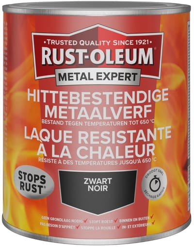 Rust-Oleum Metal Expert Hittebestendige Metaal Verf 750ml