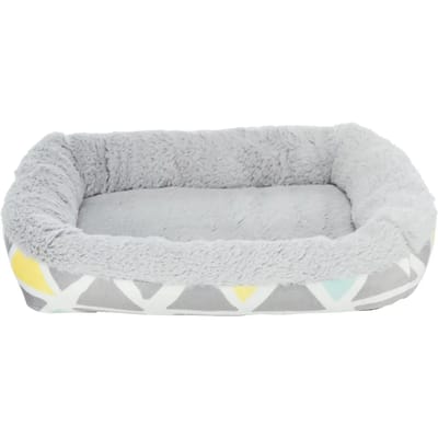 Knuffelig vierkant bed voor konijnen en kleine pluchen knaagdieren Trixie Sunny