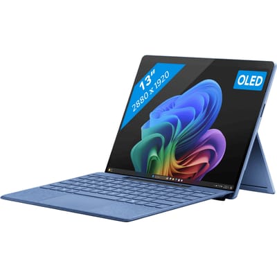 Microsoft Surface Pro 11 Copilot+ PC Snapdragon 512 GB 33 cm (13") 16 GB Wi-Fi 7 (802.11be) Windows 11 Home Blauw
