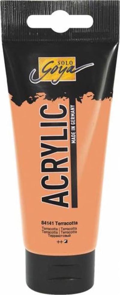 Solo Goya Terracotta Acrylverf - 100ml tube - Hoge kwaliteit A-merk