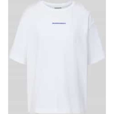Oversized T-shirt van puur katoen Model 'GIANNAA CHAANGE'