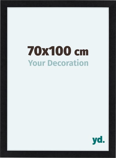 Your Decoration - Fotolijst 70x100 cm - MDF - Zwart Mat - Como