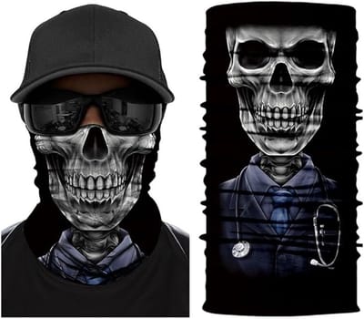 Famanu – Nekwarmer voor motor en outdoor, multifunctionele bandana, ademend en sneldrogend