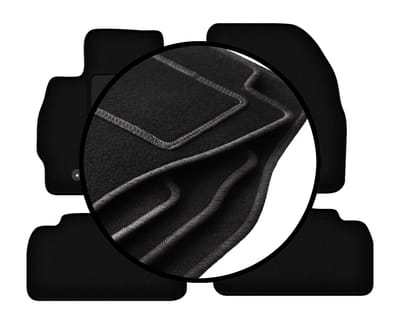 Complete set veloursmatten voor: Mazda 5 II minivan (2010-)
