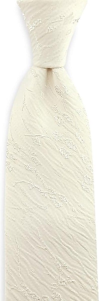 We Love Ties - Stropdassen - Stropdas Oriental Party off white - off white