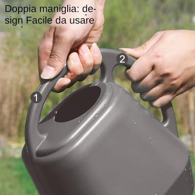 Gieter Planten - Waterkoker Tuin - Planten Water Geven - Lange Nauwkeurige Tuit - 4 Liter Inhoud - Bruin