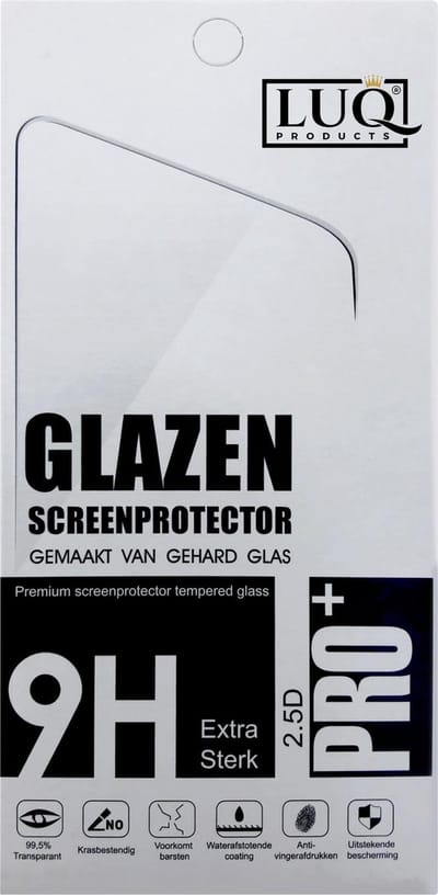 Screenprotector - Geschikt voor OPPO A74 5G - 2 Stuks - Extra Sterk - Beschermglas - Gehard Glas - Tempered Glass - Screen Protector