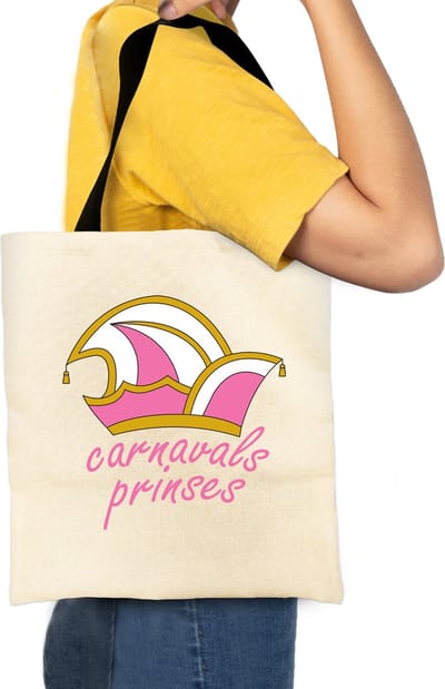 Tote Bag Carnavals Prinses - Carnavalskleding Dames - Carnaval Accessoires - Tote Bag - Draagtas - Totebag - Prinses