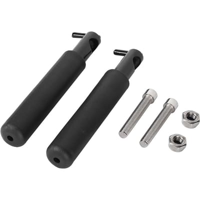 Pédale de pied pour charnière de porte de voiture Accessoire de cheville Convient pour Wrangler JK JL 2007 2017 black