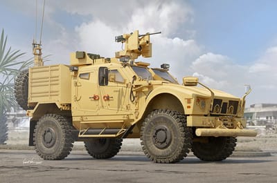 Trumpeter Modelbouwpakket Militaire voertuigen - 63554 Oshkosh M-ATV MRAP - SOCOM M1245A1 M-ATV - Militair Panzervoertuig Plastic - 1:35 - Modelbouw