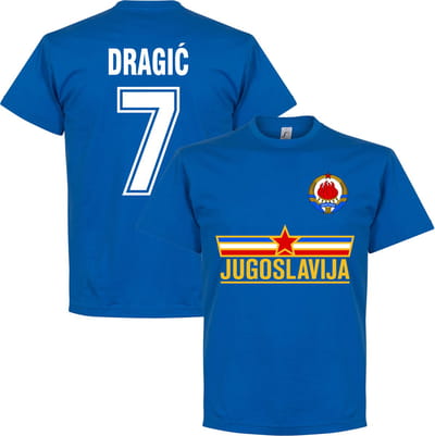 Joegoslavië Dragic 7Team T-Shirt - Blauw - S