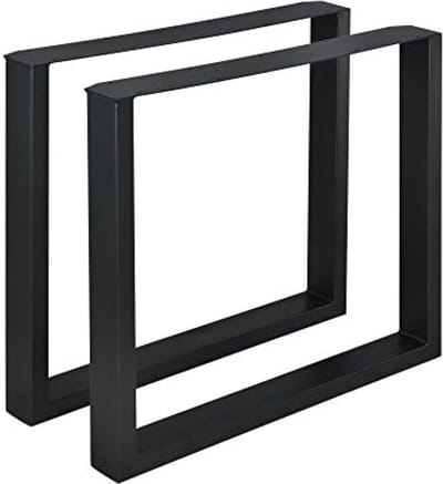 Stalen onderstel U tafelpoot set van 2 staal 80x72 cm