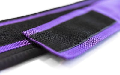 4 inch Man Ergo Wod riem XS (80 cm) zwart violet PSNYPLAT024 - USA