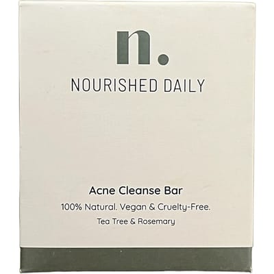 Nourished Daily Acne Gezichtsreiniger Bar - 135gr